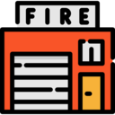 security,building,buildings,emergencies,truck,fire station,firemen,firefighters